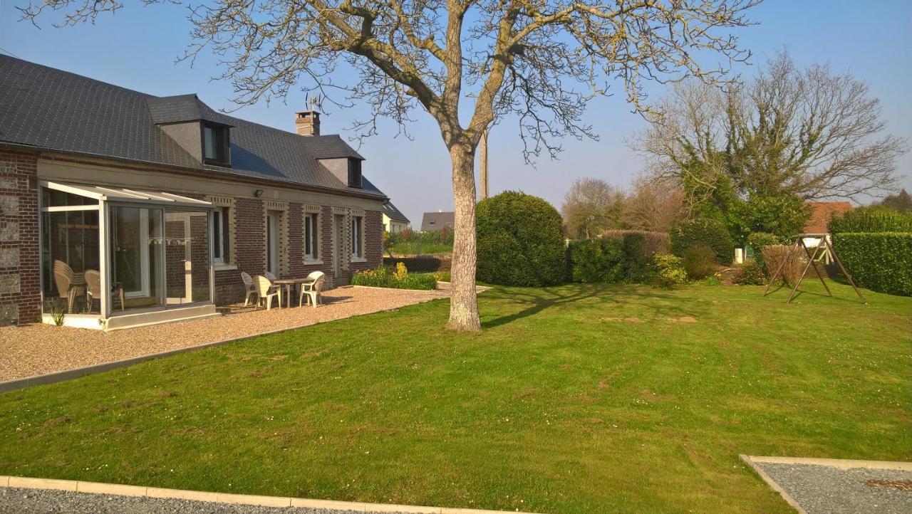 Au Bon Cauchois Villa Anglesqueville-l'Esneval Exterior foto