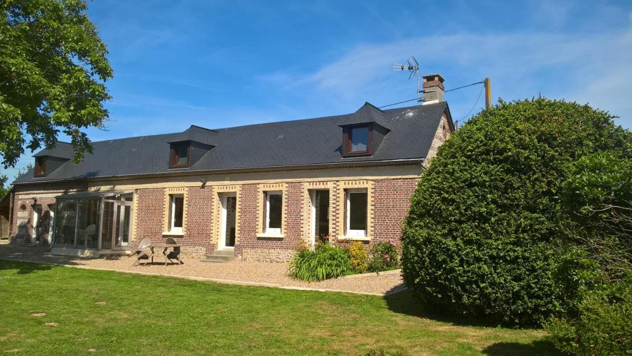 Au Bon Cauchois Villa Anglesqueville-l'Esneval Exterior foto