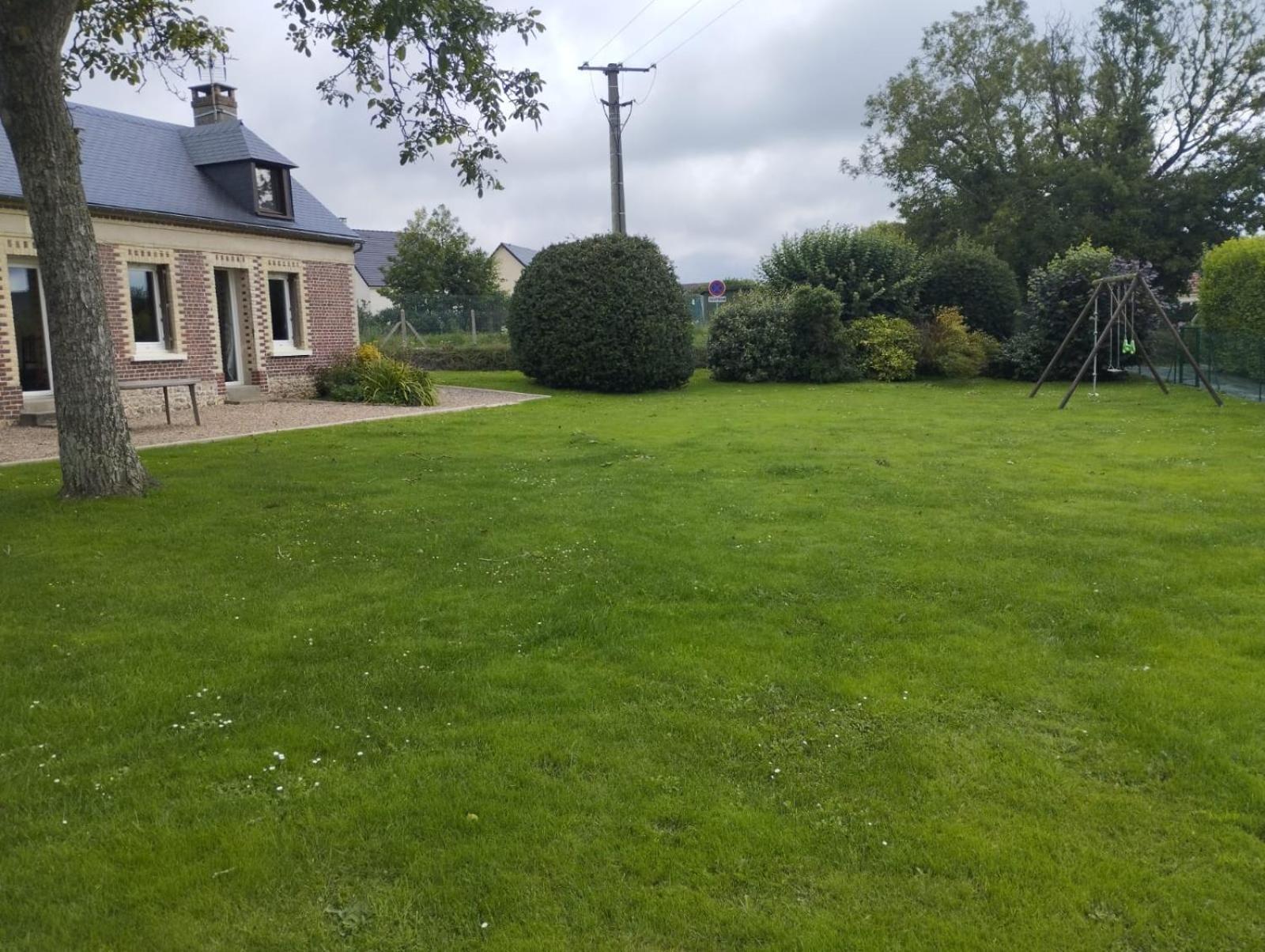 Au Bon Cauchois Villa Anglesqueville-l'Esneval Exterior foto